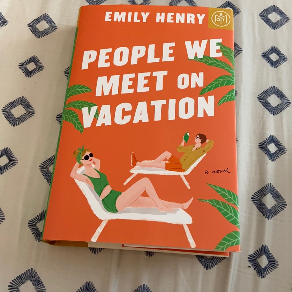 People We Meet on Vacation hardback book